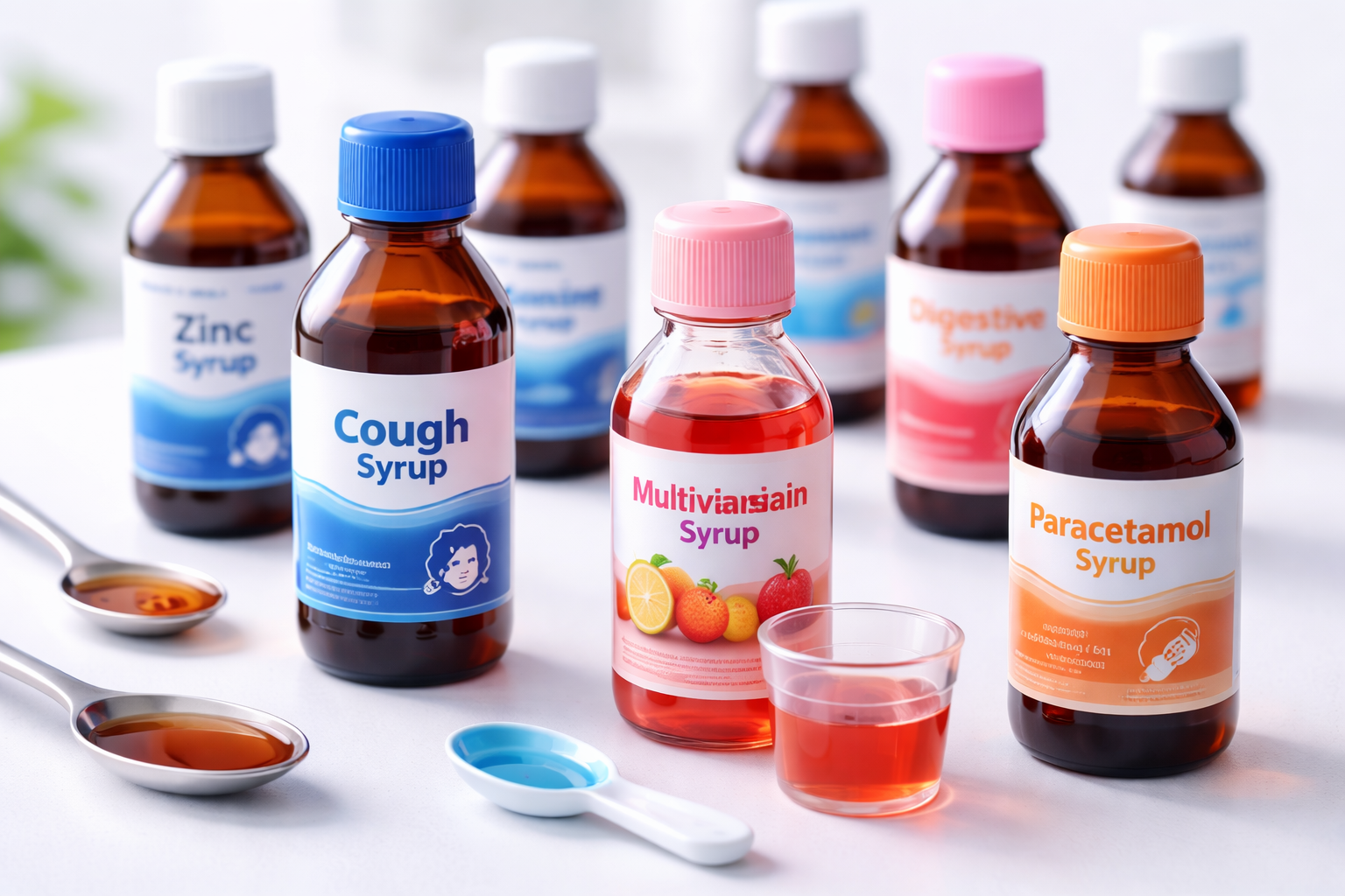 Syrups range